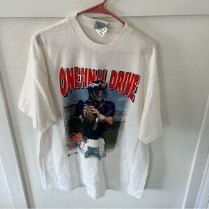 Vintage Sport Attack Men's XL John Elway 1998 One Final Drive T-shirt